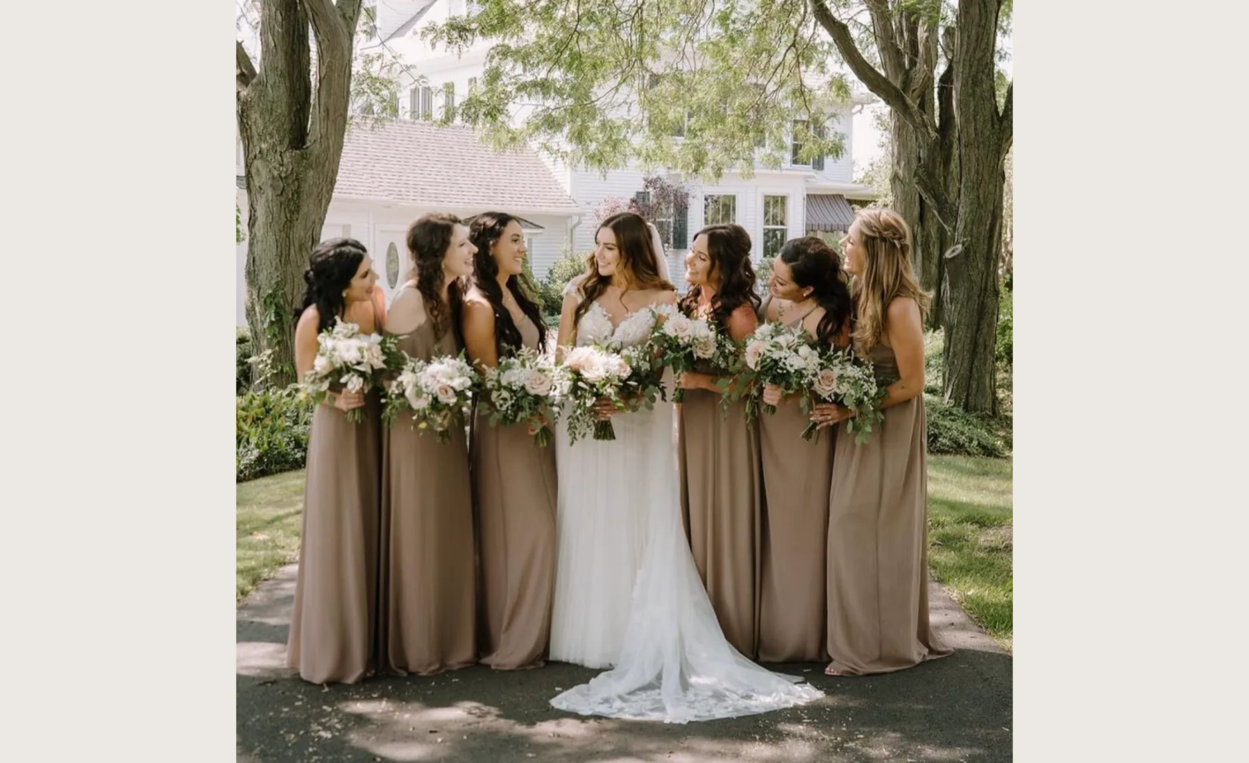 Wedding party beauty image