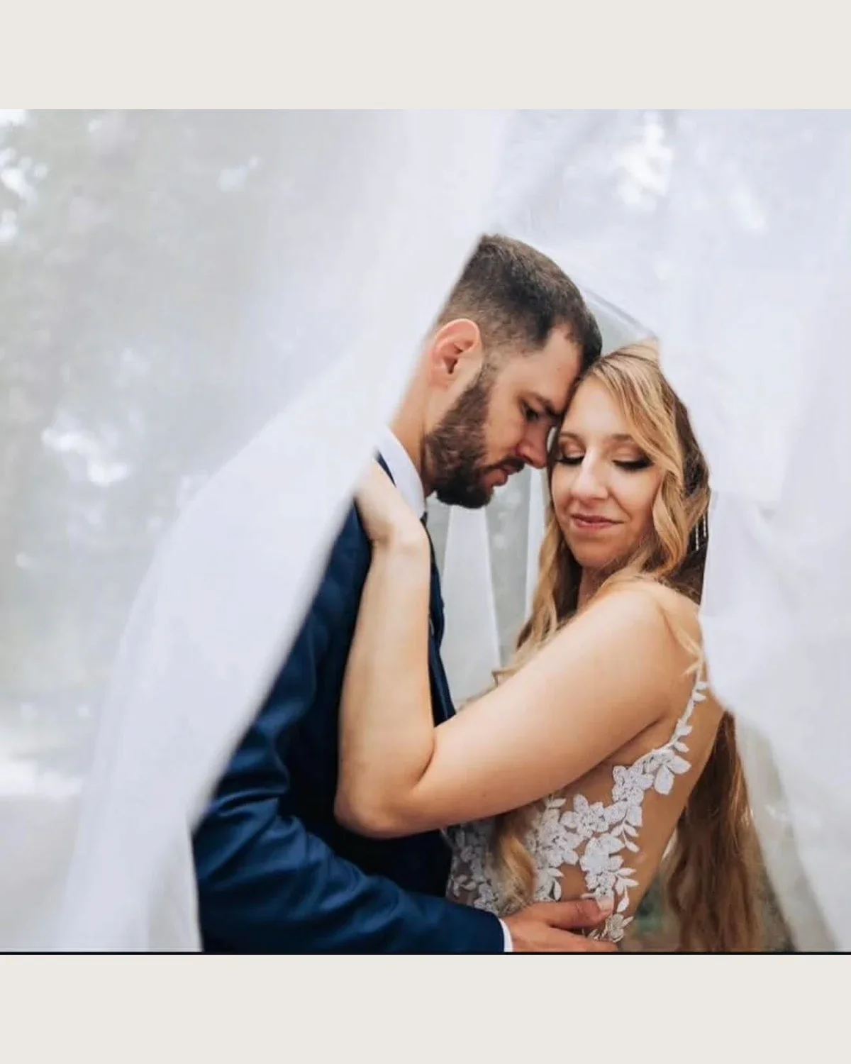 Bridal makeup portrait